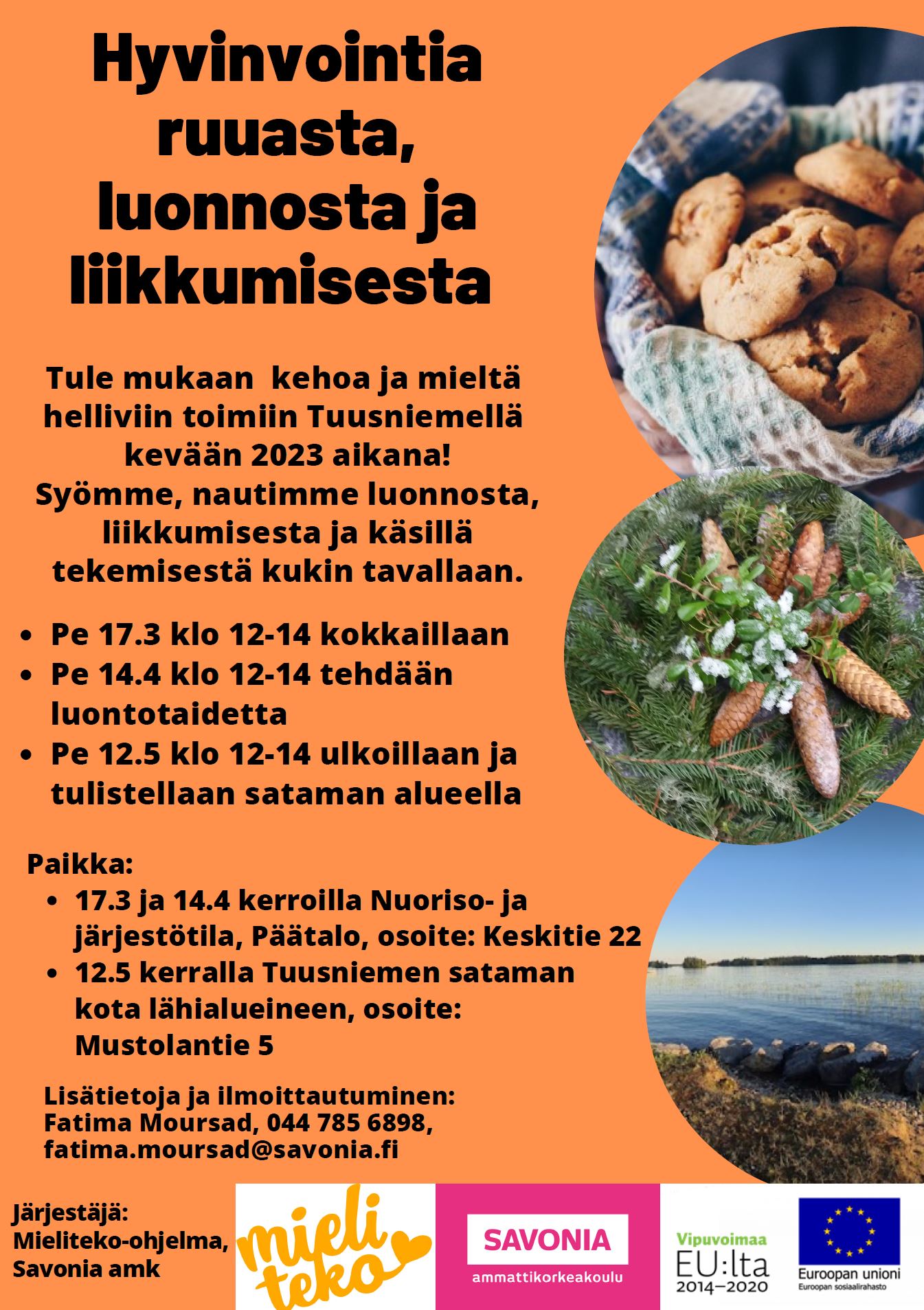 Hyvinvointia ruuasta, luonnosta ja liikkumisesta - Tapahtumat - Tuusniemi